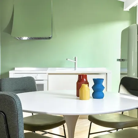 Apartment The Color-block House